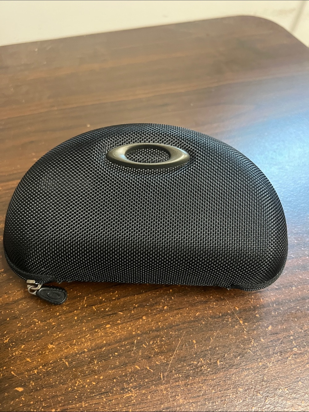 Oakley Black Textured Hard Shell Blade Style Sunglass Case with Logo